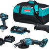 Makita dk0159g301 | Kombinationsset | 40 V max. | 4,0 Ah Akku | Schnellladegerät | df001g, ga005, jr001g | im Beutel