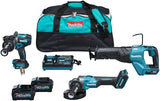 Makita dk0159g301 | Kombinationsset | 40 V max. | 4,0 Ah Akku | Schnellladegerät | df001g, ga005, jr001g | im Beutel - afbeelding 1