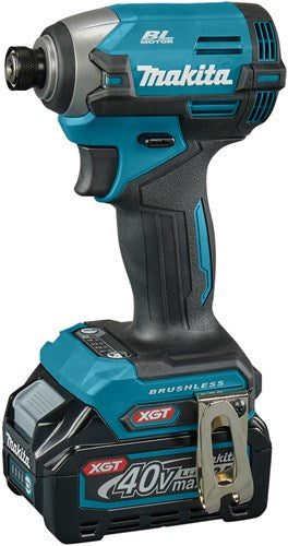 Makita dk0198g201 | 40 V max. Combset-Bohrer und (Schlag-)Schrauben | 3 x 2,5 Ah Akku + Schnellladegerät – dk0198g201