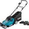 Makita dlm382pt2 | Akku-Rasenmäher | 38cm | mit 2x 18V 5,0Ah Batterien