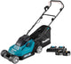 Makita dlm382pt2 | Akku-Rasenmäher | 38cm | mit 2x 18V 5,0Ah Batterien