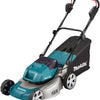 Makita dlm463pt2 | lxt 2x18 V Akku-Rasenmäher | 46cm | 5,0 Ah Akku (2 Stück) | Duo-Schnellladegerät | im Karton