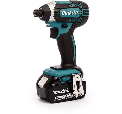 Makita dlx2145tj Kombinationsset | Akku-Schlagbohrschrauber DHP458 + Akku-Schlagschrauber DTD152 | 18 V 5,0 Ah Li-Ion
