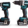 Makita dlx2180tj – Akku-Schlagbohrschrauber DHP484 + Akku-Schlagschrauber DTD153, 18 V, 5,0 Ah, Li-Ion