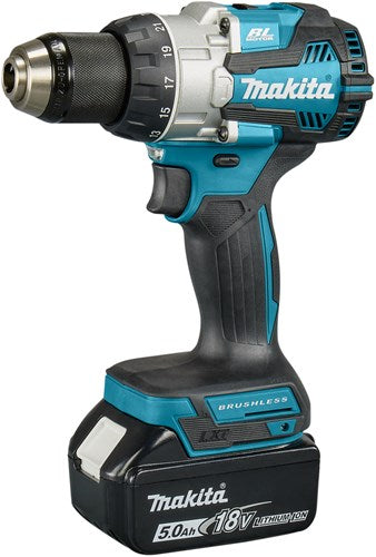 Makita dlx2507tj 18 V Kombipaket DHP489 Schlagbohrmaschine + dtd153z Schlagschrauber 5,0 Ah Akku (2 Stück), in Mbox
