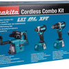 Makita dlx3106tw1 | Kombinationsset mit ddf484, dtd153z und hebr242 | 18 V – dlx3106tw1
