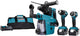 Makita dlx3106tw1 | Kombinationsset mit ddf484, dtd153z und hebr242 | 18 V – dlx3106tw1
