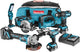 Makita dlx6058t Kombiset 18 V Li-Ion mit 3 x 5,0 Ah Akkus