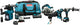 Makita dlx7031tx1 Kombinationsset – ddf492 + dtd153 + hebr243 + dga504 + dhs660 + djr187 + dtm52 | inkl. 2x 5,0 Ah Akku und Ladegerät - dlx7031tx1