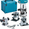 Makita drt50rtjx3 Akku-Fräsmaschine 18 V Li-Ion | mit 2x 18V-Batterien