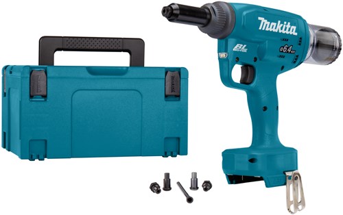Makita drv250zj 18v Blindnietzange bis 6,4 mm | ohne Akkus und Ladegerät - drv250zj