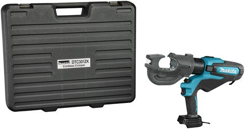 Imp Makita DTC301ZK Kabel-Crimpzange | 18v | 120 kn | 31,5 mm | ohne Akkus und Ladegerät | im Fall - dtc301zk
