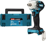 Makita dtw301zj Schlagschrauber 1 2 330 nm 18 Volt mit Federsicherungsstift | ohne Akkus und Ladegerät in M-Box - dtw301zj - afbeelding 1