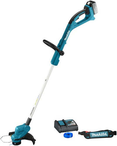Makita dur193rt | lxt 18 sc | Trimmer | 5,0 Ah Akku (1 Stück) | Schnellladegerät - dur193rt