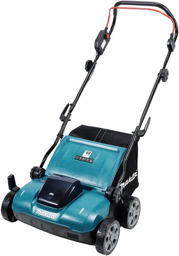 Makita duv320rt lxt 18 v Vertikutierer | 32cm | 5,0-Ah-Akku (1 Stück), Schnellladegerät, im Karton – duv320rt