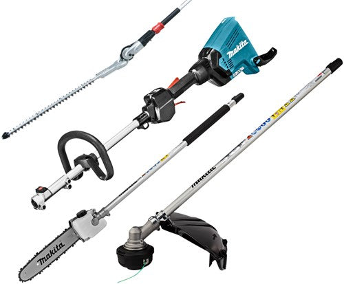 Makita dux60zx11 | 2x18 V Kombisystem + Freischneider, Heckenschere und Kettensägenaufsatz | ohne Ladegerät - dux60zx11