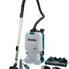 Makita dvc660pt2 2x18 V Rucksackstaubsauger zum Reinigen 5,0 Ah Akku (2 Stück), Duo-Schnellladegerät, im Karton – dvc660pt2