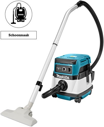 Makita dvc860lz Basismodell Wechselstrom-Gleichstrom-Staubsauger lxt 2 x 18 V | ohne Batterien und Ladegerät