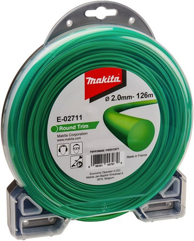 Makita Zubehör Mähfaden 2,0x126m rund - e-02711 - e-02711