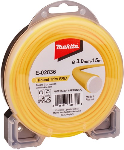 Makita Zubehör Mähfaden 3,0x15m rund - e-02836 e-02836