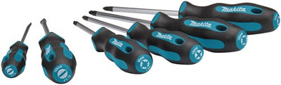 Makita Schraubendreher-Set 6-teilig (SL4 SL5,5 PH1 PH2 PZ1 PZ2)
