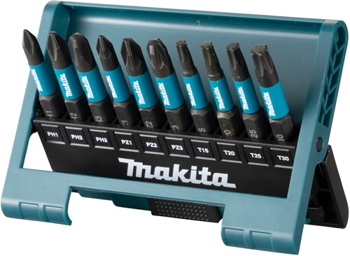 Imp Makita Zubehör E-12011 Schlagschrauber-Bit-Set | 10-teilig | x act black - e-12011