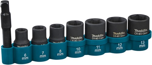 Makita Zubehör Schlagschrauber-Set 8-teilig – e-12289 – e-12289