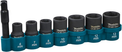 Makita Zubehör Schlagschrauber-Set 8-teilig – e-12289 – e-12289