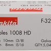 Makita-Zubehör nicht 8 mm 1008HD – F-32917