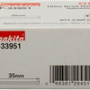 Makita-Zubehör, Länge 35 mm, Version verzinkter Draht, Stärke 1,61 mm – F-33951