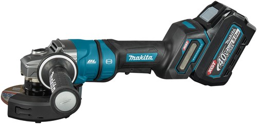 Makita ga050gt101 | Akku-Winkelschleifer | 125mm | 40 V max. | einstellen | 5,0 Ah Li-Ion | mbox