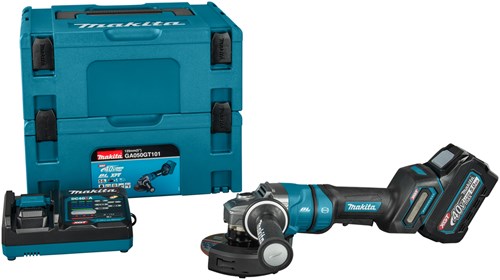 Makita ga050gt101 | Akku-Winkelschleifer | 125mm | 40 V max. | einstellen | 5,0 Ah Li-Ion | mbox