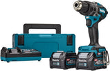 Makita hp002gd201 | 40 V max. Schlagbohrmaschine/Schraubendreher | 2,5 Ah Akku (2 Stück) + Schnellladegerät | in mbox - hp002gd201 - afbeelding 1