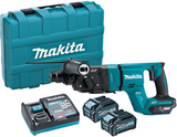 Makita HR007GM201 Akku-Kombihammer | 40 V max. | sds-plus | 2 x 4,0 Ah Akku + Schnellladegerät | im Kunststoffkoffer - afbeelding 1