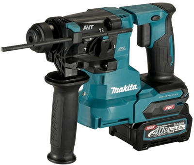 Makita hr010gd201 | Kombihammer | 40 V max. | sds-plus | einstellen | 2x 2,5ah | Staubabsaugung in M-Box