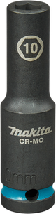 Imp-Makita-Schlagschrauber-Stecknuss Act schwarz, 1 2 10 mm lang – E-16411