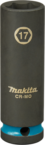 Imp Makita Schlagschrauber-Stecknuss Act schwarz, 1 2 17 mm lang – E-16477