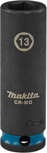 Imp Makita Schlagschrauber-Stecknuss Act schwarz, 3 8 13 mm lang – E-16302