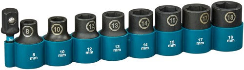 Imp Makita Schlagschrauber-Set Act Black, 1 2 9-teilig – E-16645