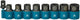 Imp Makita Schlagschrauber-Set Act Black, 1 2 9-teilig – E-16645