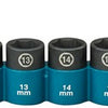 Imp Makita Schlagschrauber-Set Act Black, 3 8 9-teilig – E-16639