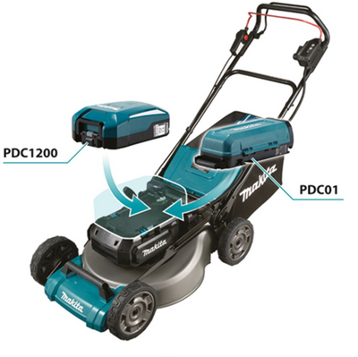 Makita lm001cz | lxt 36 v | Akku-Rasenmäher | 53cm | Körper | ohne Batterien und Ladegeräte
