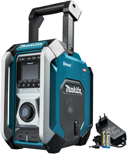 Makita mr006gz | Bauradio | FM bin Bluetooth | Körper | Ohne Batterien und Ladegerät, im Karton - mr006gz