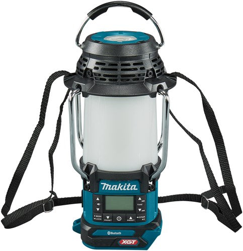 Makita MR010GZ 40V Max Campinglampe mit Radio und Bluetooth | ohne Akkus und Ladegerät - mr010gz