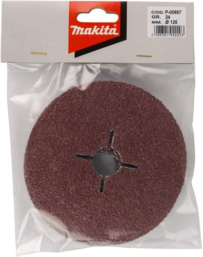 Makita Zubehör Fiberscheibe K24 125 mm - P-00957