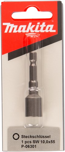 Makita Zubehör Steckschlüssel 10,0x55mm 1 4 - p-06301