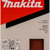 Makita Zubehör Schleifblatt K100 114x140 rot - P-32910