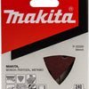 Makita Zubehör Schleifblatt 3-K K240 rot v. - P-33320