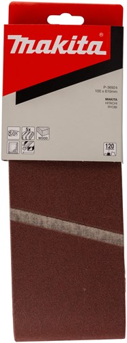Makita Zubehör Schleifband K120 100x610 rot - P-36924