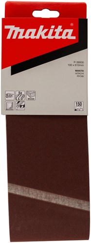 Makita Zubehör Schleifband K150 100x610 rot - P-36930